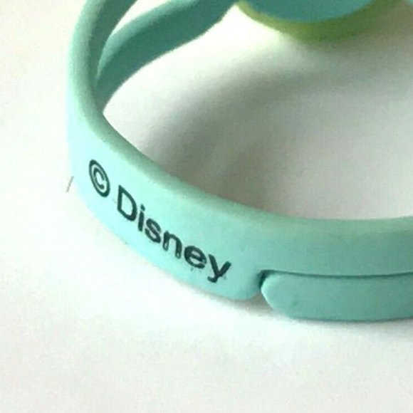 Disney Mickey Mouse Ears Ring Size 5 6 7 Macaroon Snacks Green Aqua - Picture 8 of 11